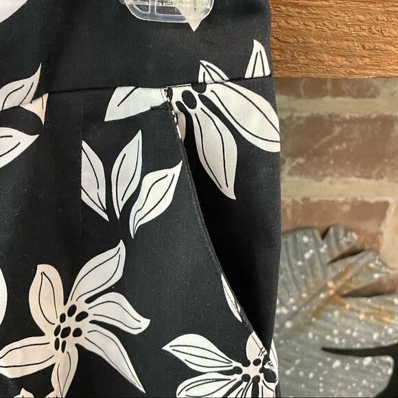 NWOT Real Comfort by Chadwick’s Size 4P Black/White Ankle Length Pants - Picture 4 of 6